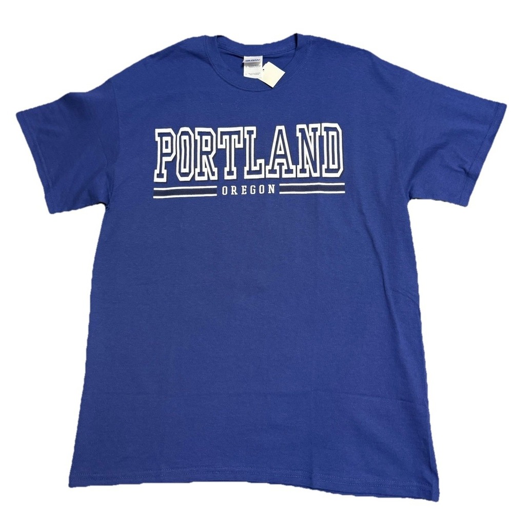 Men's Vintage Portland, Oregon T-Shirt - Single-Stitch - Medium